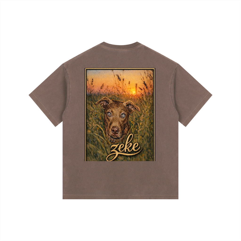 Vintage Washed Oversized Cotton T-Shirt